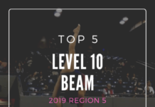 Top 5 Level 10 Beam Routines from Region 5 Championships (R5vsNCAA)