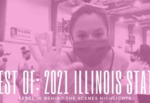 Best of 2021 Illinois Level 10 State | Gymnastics BTS Highlights