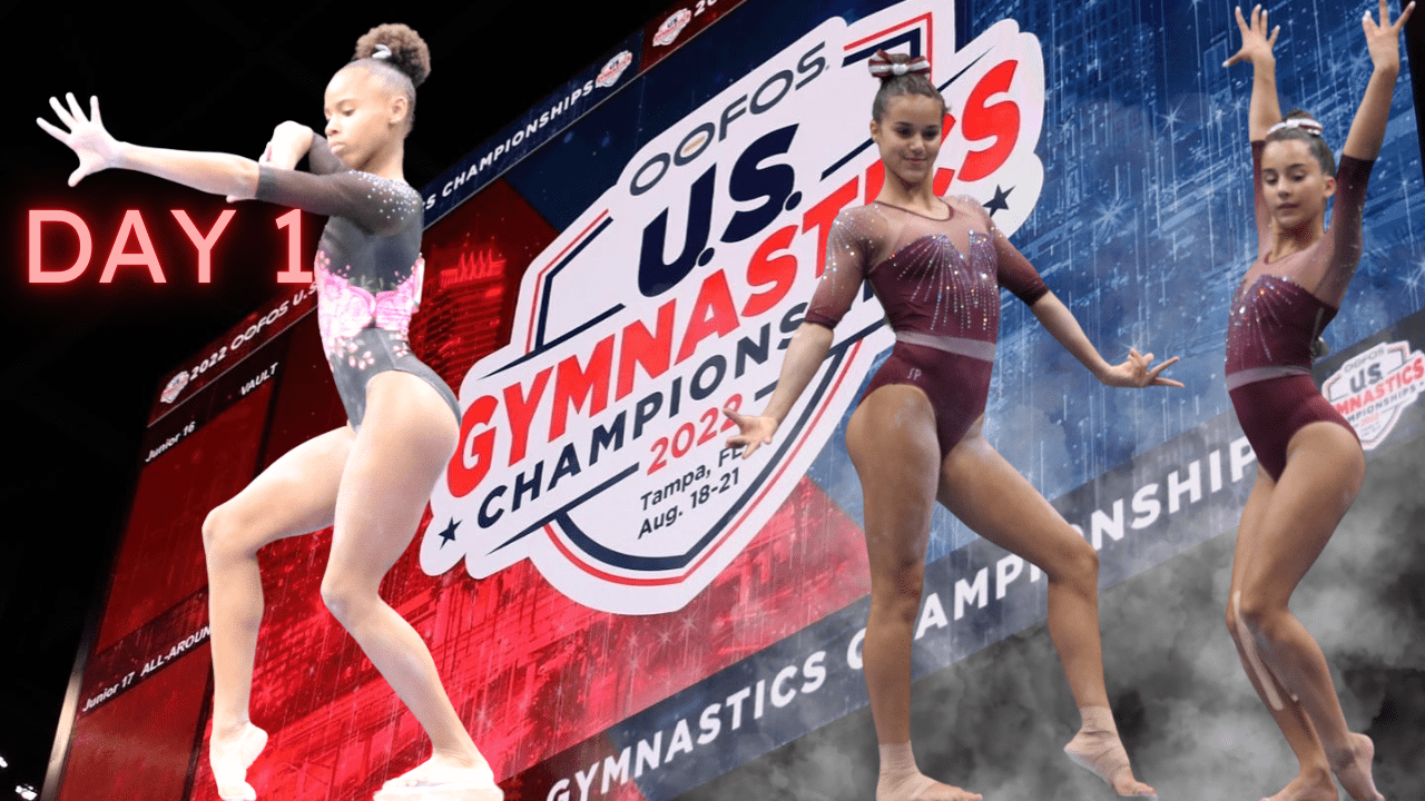 Highlights from US Champs Day 1 Region 5 Gymnastics Region 5