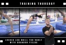 Training Thursday: Locked Leg Back Handspring for Yurchenkos